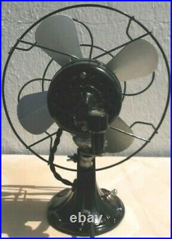 Antique/vintage/deco 30's Electric 8 Oscillating Fan-professionally Restored