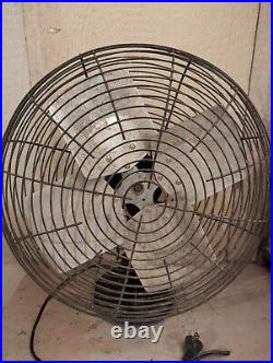 Antique vintage electric unbranded fan NOT TESTED