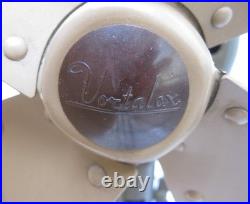 BEAUTIFUL Antique Mid Century GE Vintage Vortalex Electric Fan Runs A+. Brass