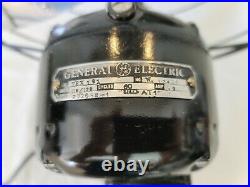 Beautiful Antique 12 3-Blade GE General Electric Fan (REFURBISHED & Working)