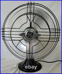 Beautiful Antique 12 3-Blade GE General Electric Fan (REFURBISHED & Working)