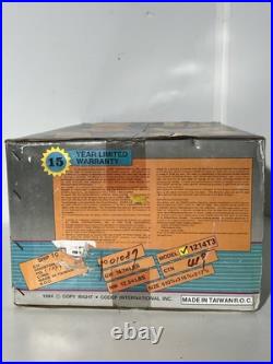 CODEP METEOR III 1980s VINTAGE CEILING FAN NEW NIB ANTIQUE BRASS STENCIL BLADE