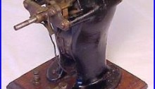 C. 1900 Manhattan No. 3 Motor Rare Antique Electric Battery Fan