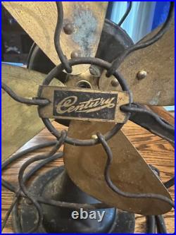 Century 9 1/2 Antique Electric Fan Works