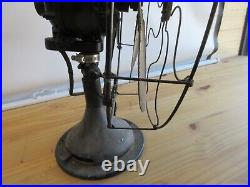 Century Fan Brass Blades Model 263 J-2 S3C-1 6AS IS UNTESTED parts or repair