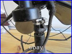 Century Fan Brass Blades Model 263 J-2 S3C-1 6AS IS UNTESTED parts or repair
