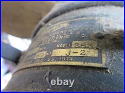 Century Fan Brass Blades Model 263 J-2 S3C-1 6AS IS UNTESTED parts or repair