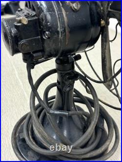 Century Model 401 Blade & Cage Wall Fan Vintage Metal Skeletal Electric Fan