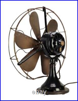 Circa 1914 16 6 blade GE SMY Desk Fan