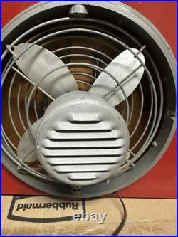 Comfy Aire Red Window Fan Mid Century Works Fan Swivels