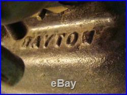 Dayton Dynamo Antique Gas or Steam Engine Generator Motor Edison Era Old Brass
