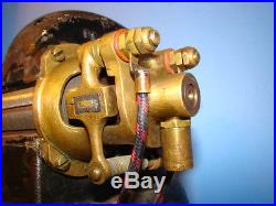 Dayton Dynamo Antique Gas or Steam Engine Generator Motor Edison Era Old Brass