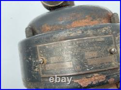 Early 1900's WESTINGHOUSE ELECTRIC CO. 12 BRASS BLADE FAN OSCILLATING 3 SPEED