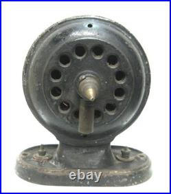 Early 1900s Antique Fidelity Electric Company Motor Fan Brass - Runs