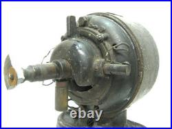 Early 1900s Antique Fidelity Electric Company Motor Fan Brass - Runs