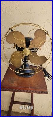 Emerson 12 14646 Stationary Antique Fan