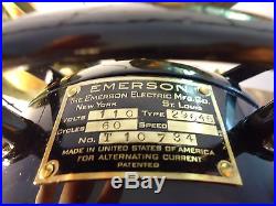 Emerson 29646 antique fan