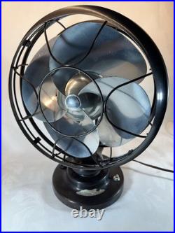 Emerson 5250 Silver Swan Oscillating Fan, 10 blades, Gorgeous, MUST LOOK