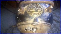 Emerson Antique Fan #24046 1917-19 DC Brass Blade Osc. Working