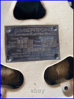 Emerson Ceiling Fan, 52 Model 45641 Vintage/Antique