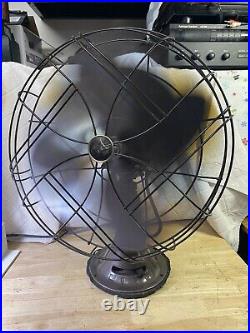 Emerson Electric Fan 77648-AS 16 3-Speed Oscillator Fan Looks And Works Great