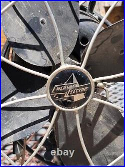Emerson Electric Fan Type 77646-AQ 12Blade Great Motor Operates Smoothly 1940