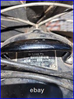 Emerson Electric Fan Type 77646-AQ 12Blade Great Motor Operates Smoothly 1940
