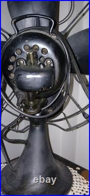 Emerson Electric Oscillating Fan 1940's 79648-ak Emerson Electric Oscillating Fan 1940's 79648-ak