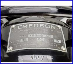 Emerson Electric Oscillating Fan 1940's 79648-ak Emerson Electric Oscillating Fan 1940's 79648-ak