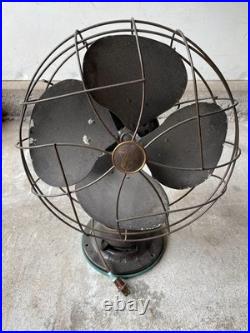 Emerson Electric Vintage Black 12 Oscillating Fan 77646-AS