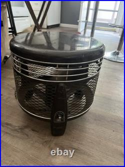 Emerson Electric Vintage Floor Hassock Fan 3-Speed 74646-AG Works Excellent