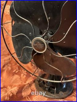 Emerson Electric Vintage Oscillating Fan 100% ORIGINAL 77646