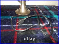 Emerson Golden Jubilee 10 Inch Brass Bades Oscillating Fan 1940s Restored