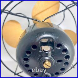 Emerson Junior Vintage Desk Table Fan Circa Late 1930s Works