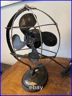 Emerson Seagull Electric Fan Original Vintage Antique Complete Runs Sea Gull Emerson Seagull Electric Fan Original Vintage Antique Complete Runs Sea Gull