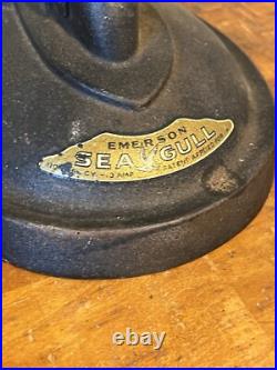 Emerson Seagull Electric Fan Original Vintage Antique Complete Runs Sea Gull Emerson Seagull Electric Fan Original Vintage Antique Complete Runs Sea Gull