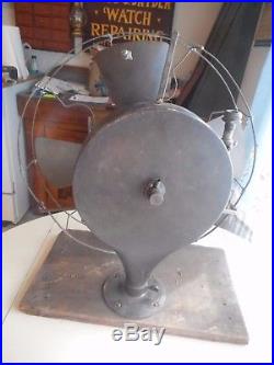 Extremely Rare Antique Water Powered Fan. Rare early non-electric Water Fan