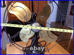 Extremely Rare ECK Hurricane Oscillating Fan Ming Blades