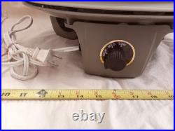 FRIGID cool'n comfy OTTOMAN MID CENTURY Floor FAN Side Table, Tested FRIGID cool'n comfy OTTOMAN MID CENTURY Floor FAN Side Table, Tested
