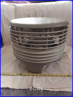 FRIGID cool'n comfy OTTOMAN MID CENTURY Floor FAN Side Table, Tested FRIGID cool'n comfy OTTOMAN MID CENTURY Floor FAN Side Table, Tested