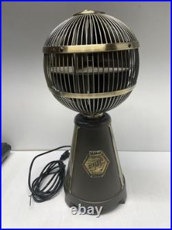 Fanimation Fargo Bank Fan Table Bronze 360 Globe Made In The U. S. A. 14 Lbs
