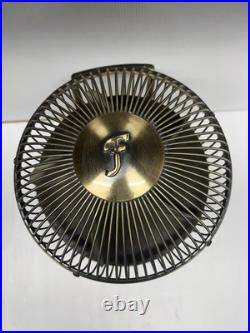 Fanimation Fargo Bank Fan Table Bronze 360 Globe Made In The U. S. A. 14 Lbs