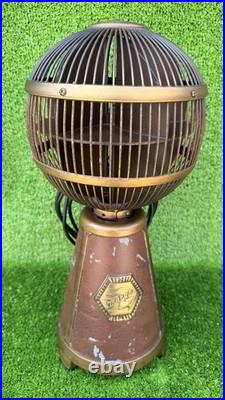 Fanimation Fargo Globe Desktop Table Fan FP3220, 3-speed, Tested See Video