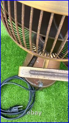 Fanimation Fargo Globe Desktop Table Fan FP3220, 3-speed, Tested See Video