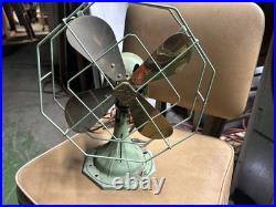 Fitzgerald Vintage Oscillating Table Fan 10 Inch