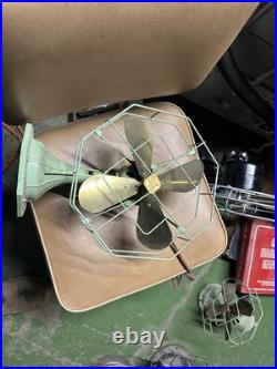 Fitzgerald Vintage Oscillating Table Fan 10 Inch