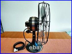 Fully Restored Vintage 1936 12 Oscillating Fan Victor Electric Company