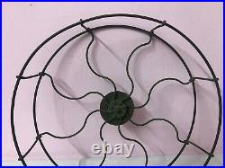 GEC Table Fan Brass Round Grill Cage For Spare Antique Vintage Old Collectible