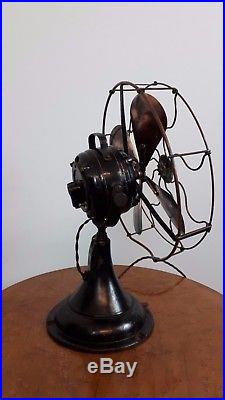 GEC vintage brass electric fan refurbished