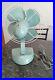 GENERAL_ELECTRIC_2_SPEED_OSCILATING_FAN_F15S125_TEAL_BLUE_GREEN_1950_s_01_aob